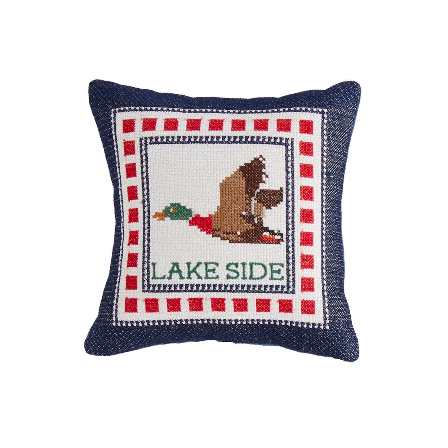 Mudpie Retreat Mini Embroidery Pillow