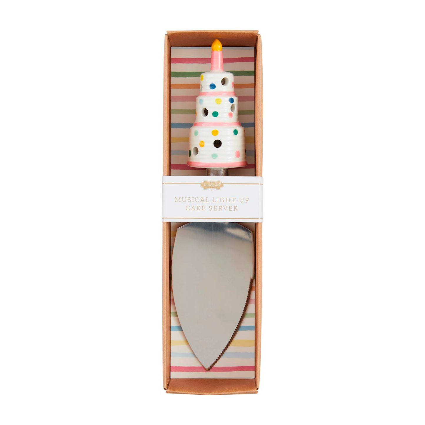 Musical LED Cake Server