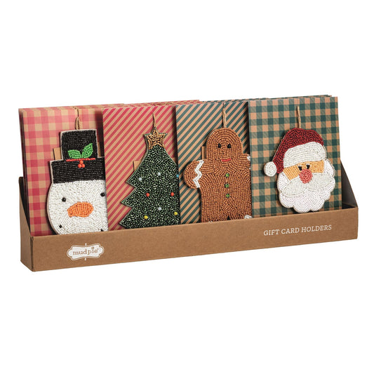 Beaded Gift Card Ornaments