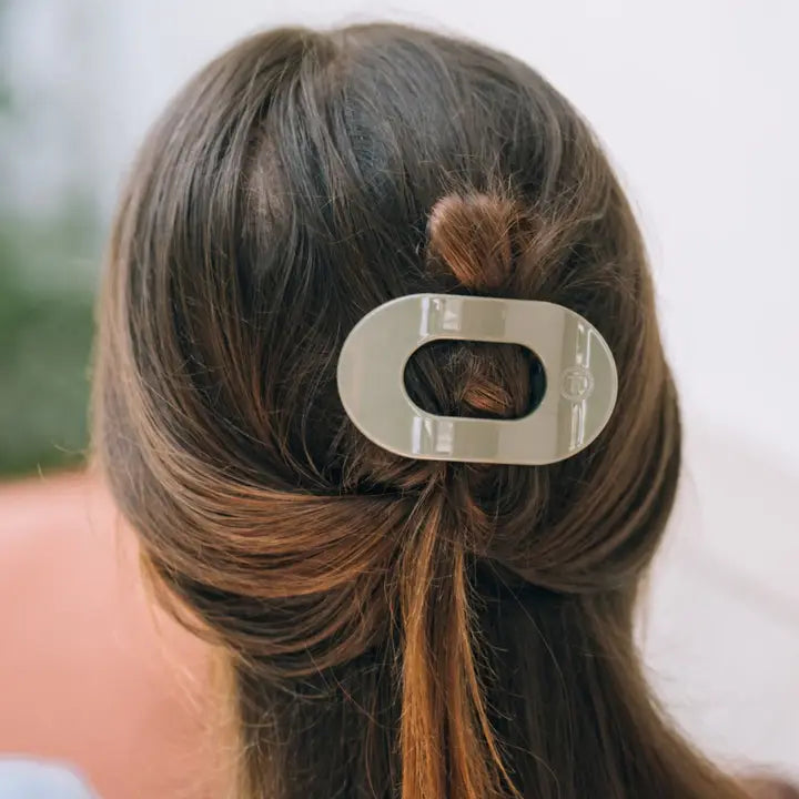Teleties Small Flat Round Clip