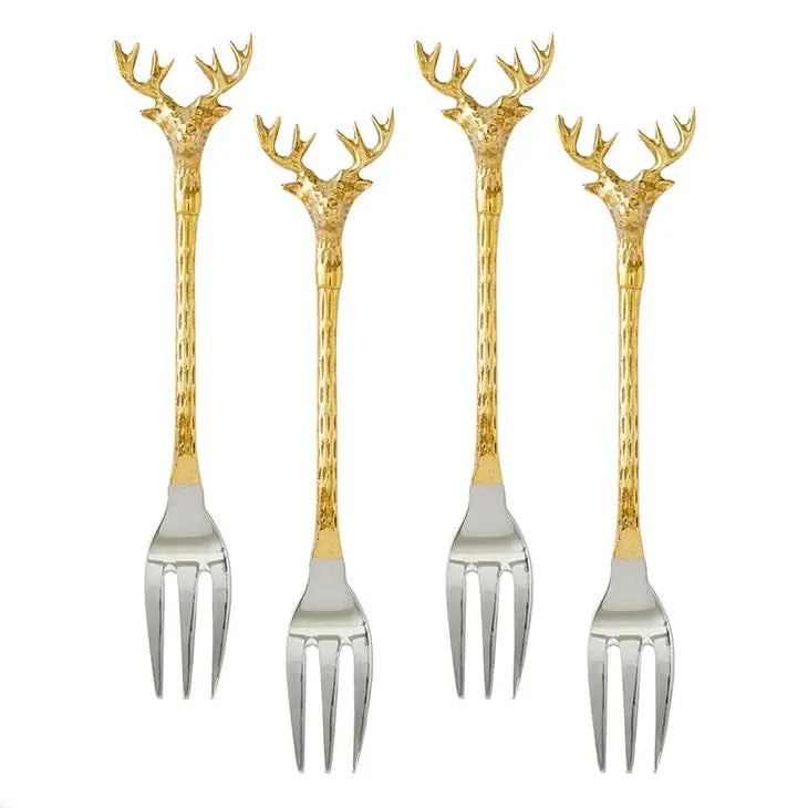 Stag serving utensils