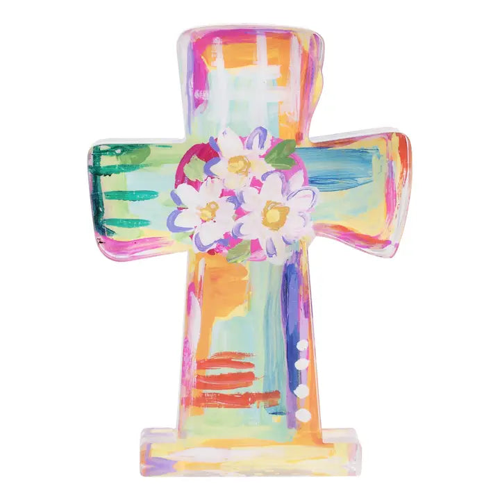Geometric Acrylic Cross