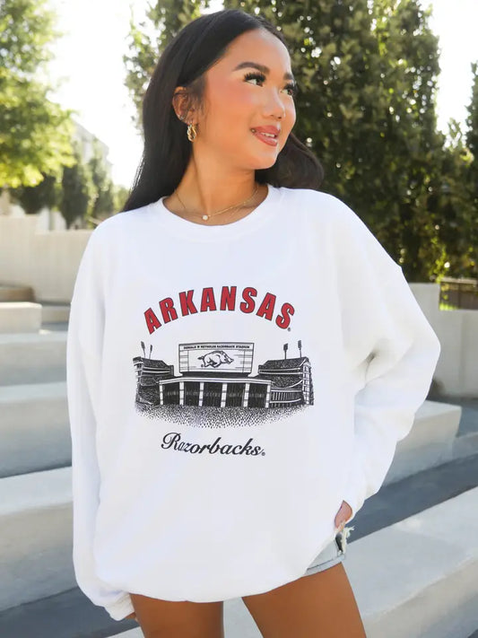 Arkansas Stadium Sweatshirt