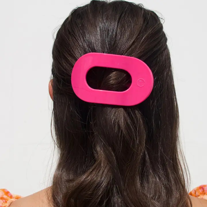 Teleties Medium Flat Round Clip