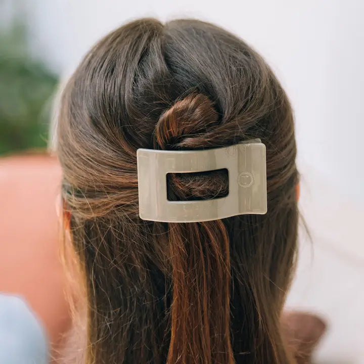 Teleties Flat Rectangle Clip Small