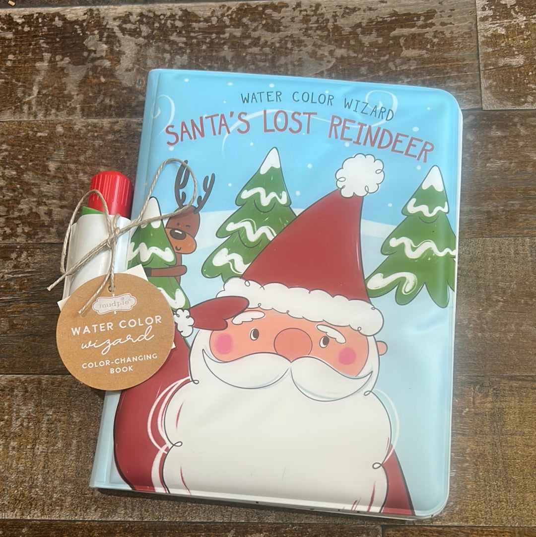 Santa's Reindeer color book