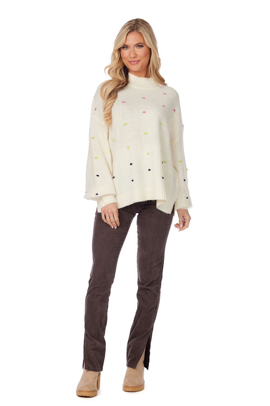 Novie Pom-Pom Sweater