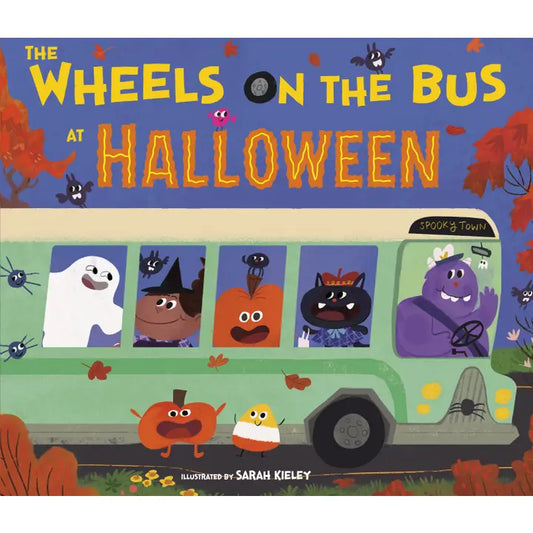 Wheels on Bus Halloween Book
