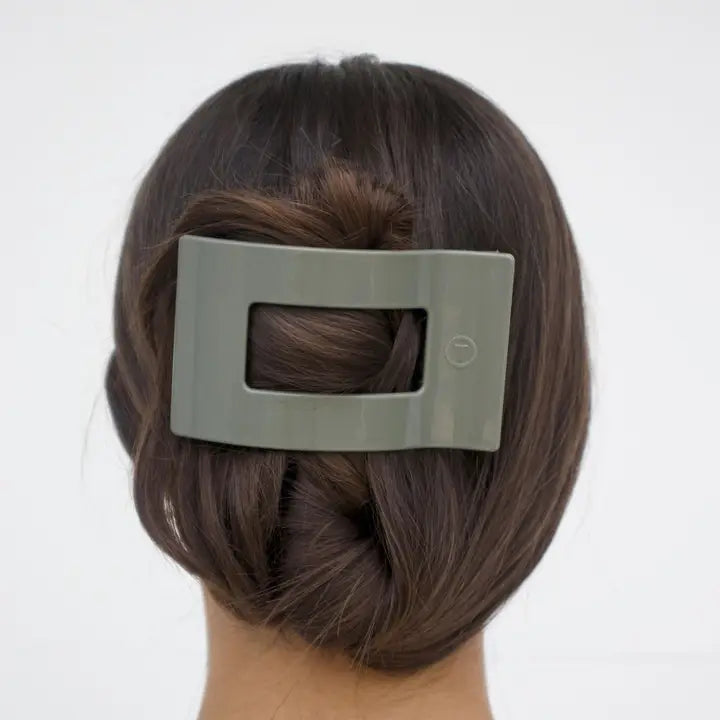 Teleties Flat Rectangle Clip Large