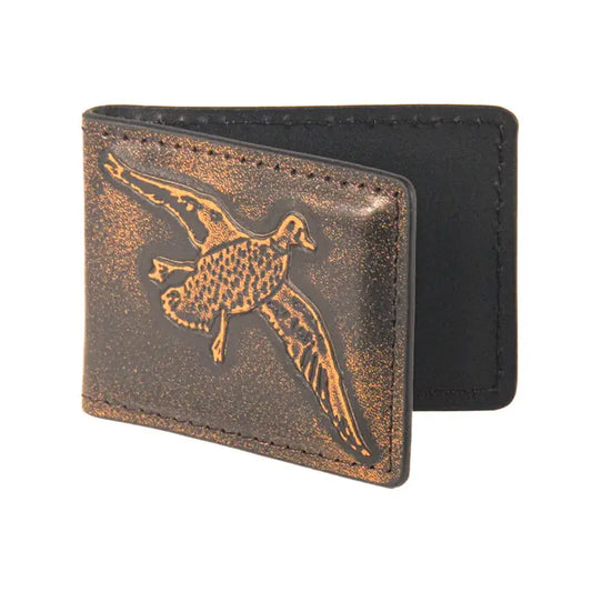 Zep Pro  Burnished Leather Money Clip