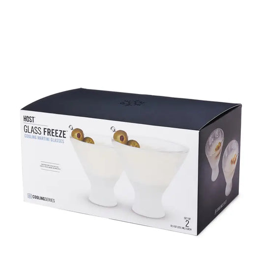 FREEZE Glass Martini Set