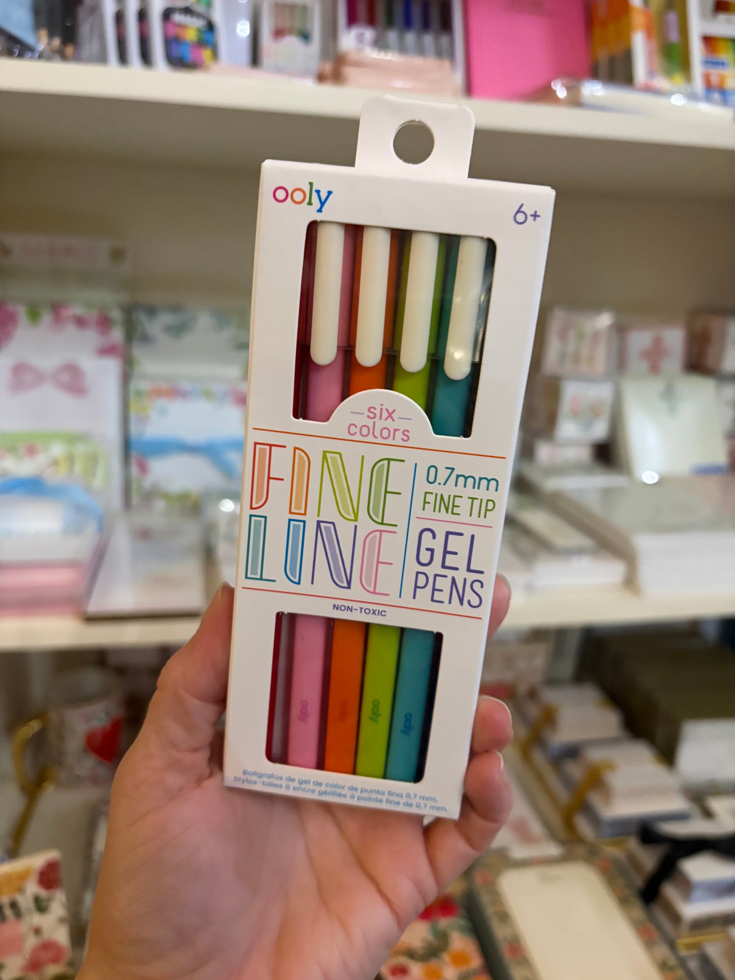 Fine Line Gel Pens