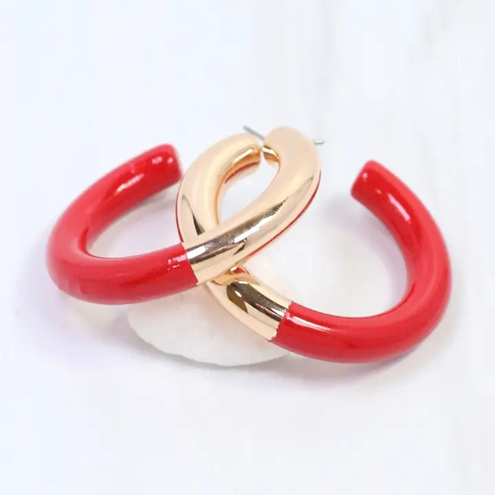 Elyse Hoop Earring