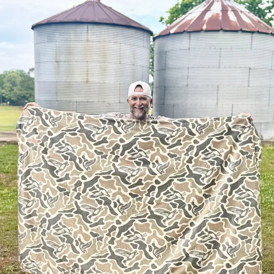 Camo Duck Blanket