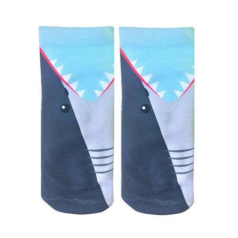 Shark Bite Ankle Socks