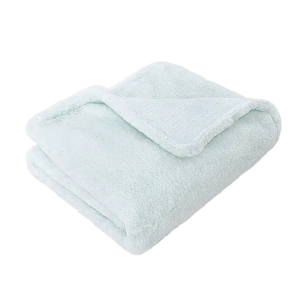 Mon Ami Charmante Luxe Faux Fir Baby Blanket