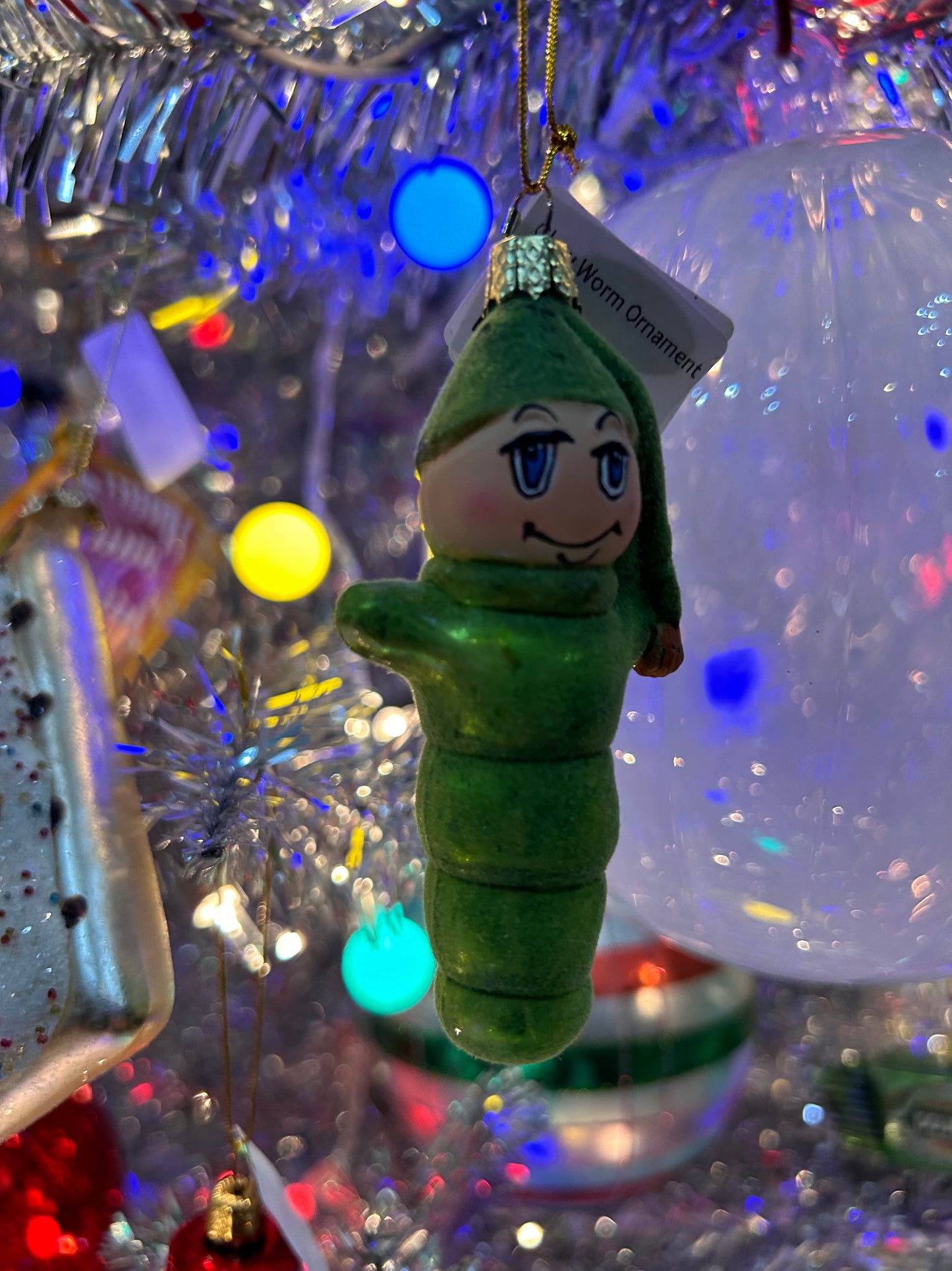 Glow Worm Ornament