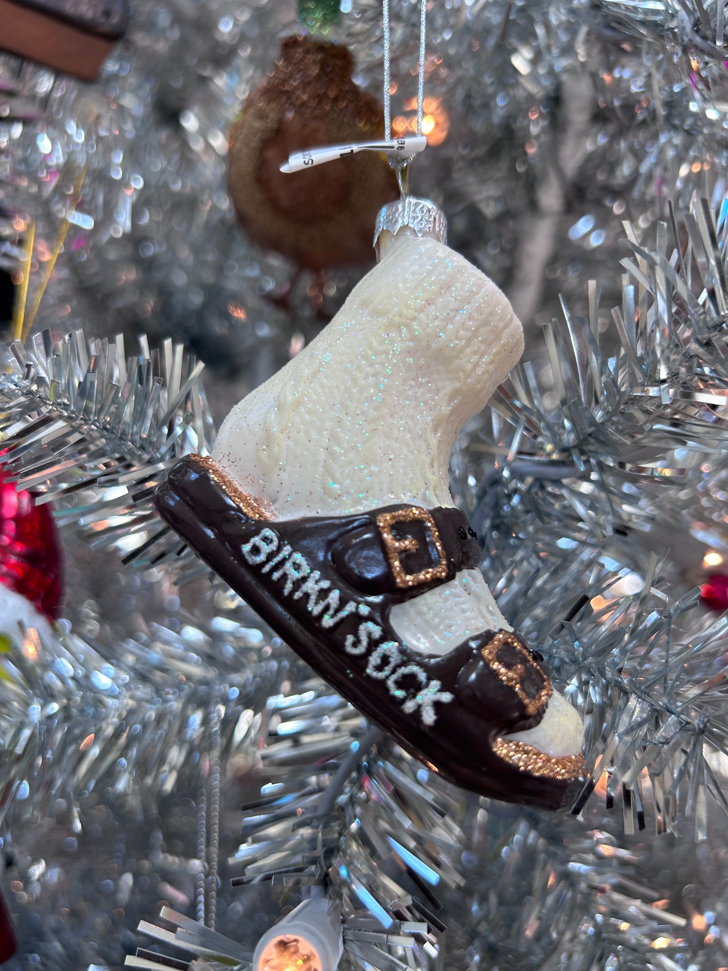 CF birk n' sock ornament