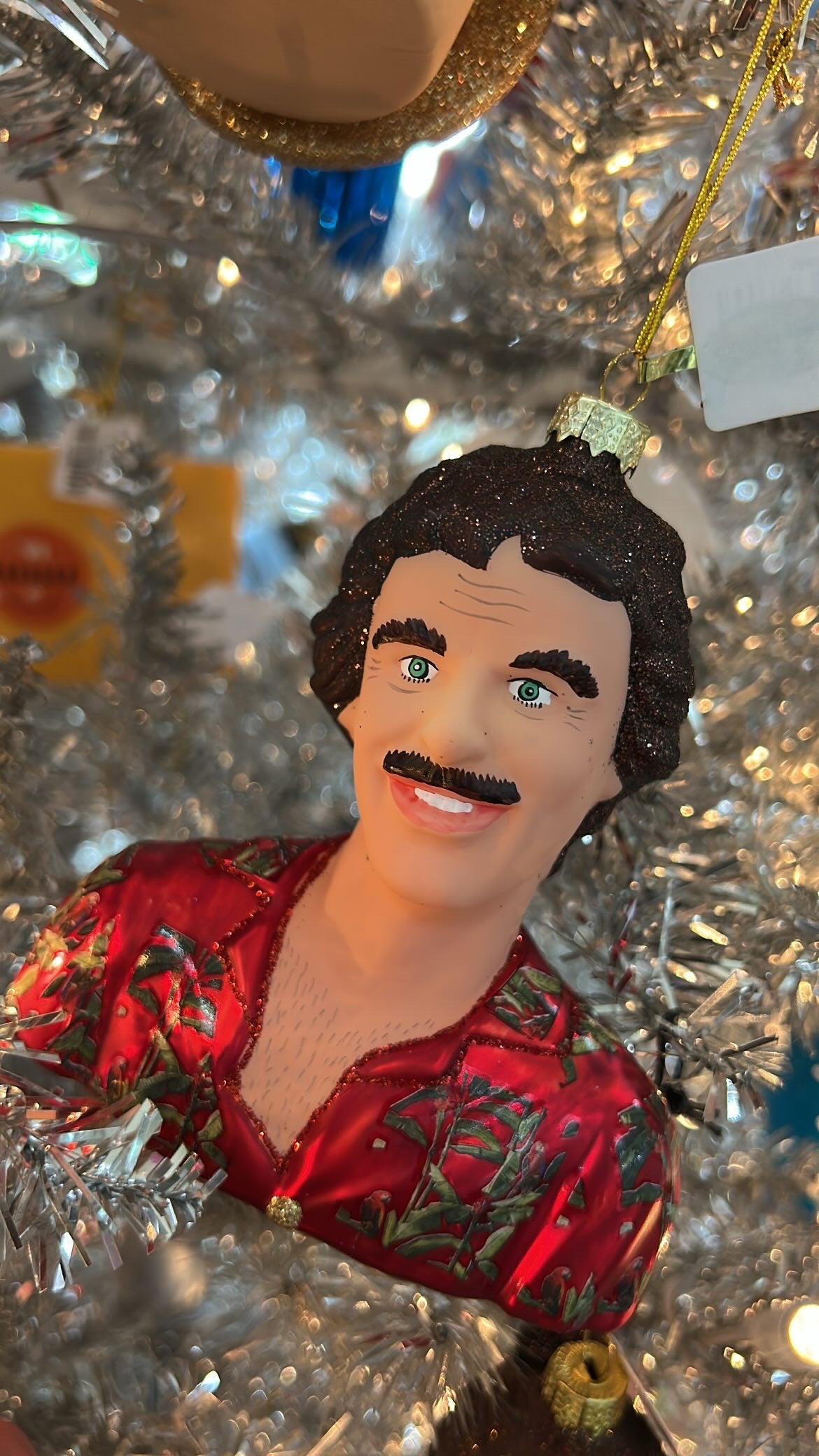 Tom Selleck Ornament