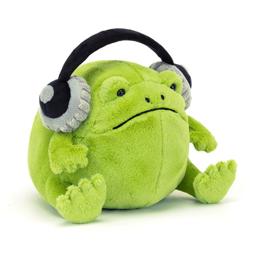 Jellycat Ricky Ramone Rain Frog Headphones