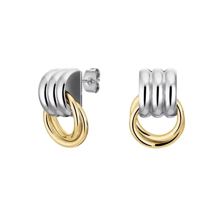 HJane Shelby Two Toned Earrings