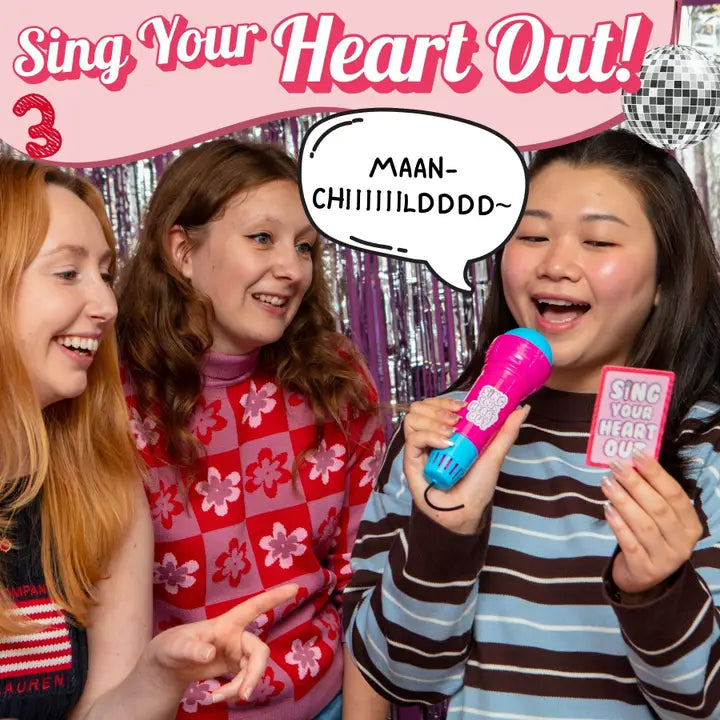 Sing Your Heart Out Party Game