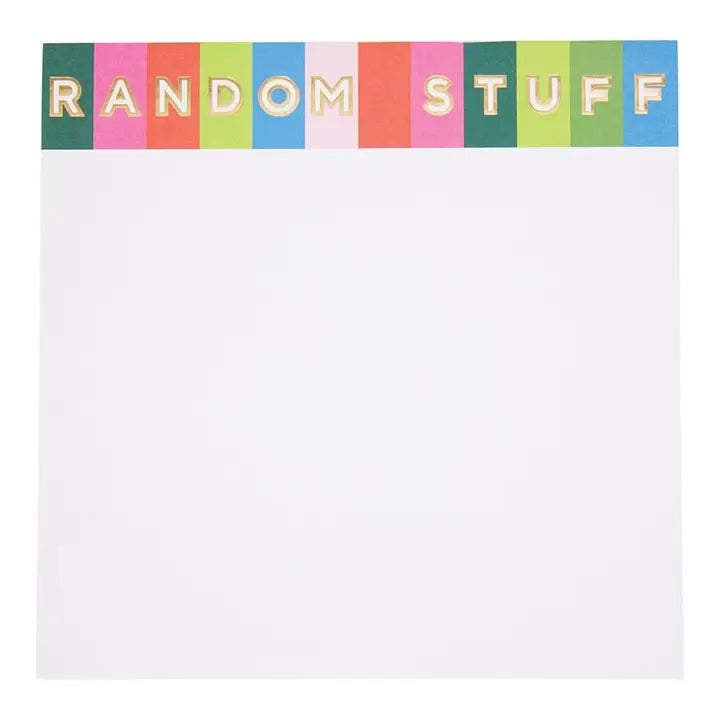 Bright & Bold Notepads