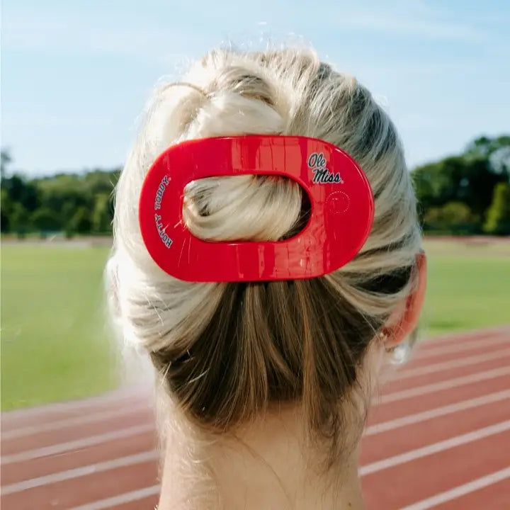 Teleties Large Round Flat Hair Clip