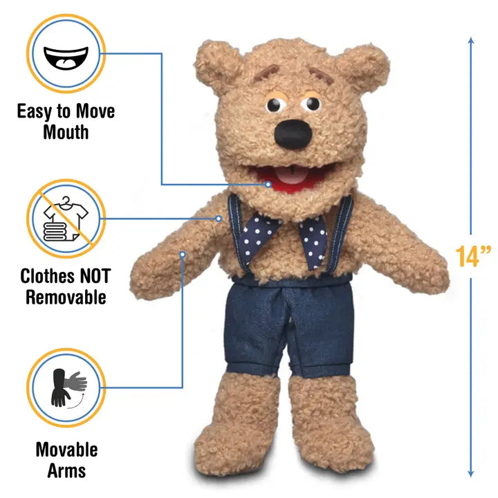 Silly Puppets Teddy Bear