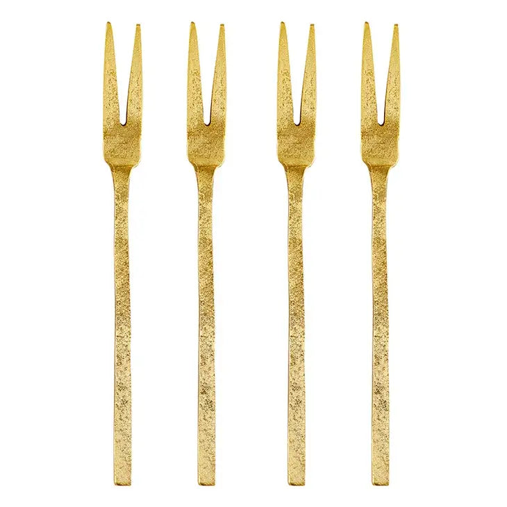 Gold Hammered App Forks