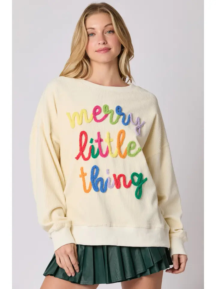 Merry Little Thing Sweatshirt