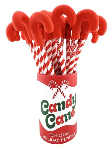Candy Cane Pencils