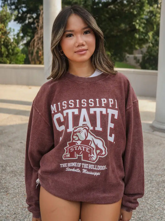 Mississippi State Cord Sweatshirt