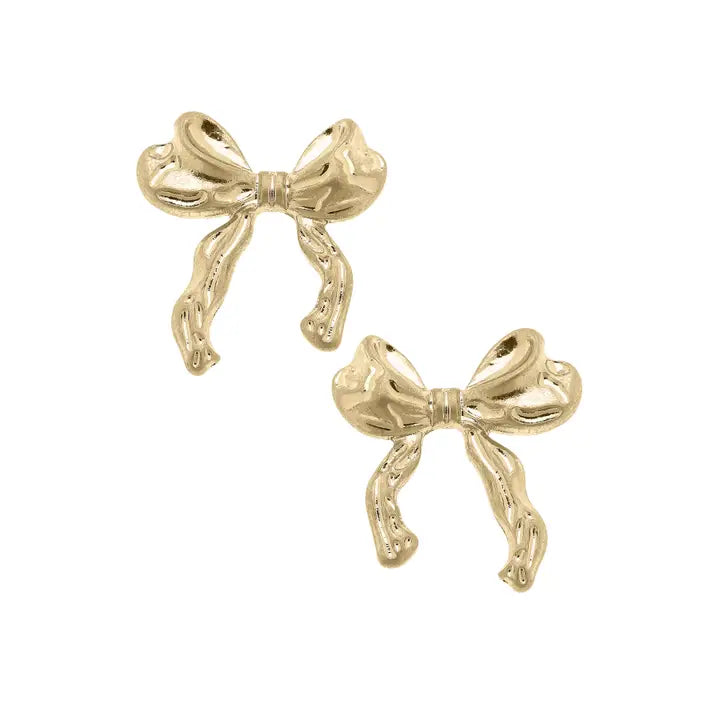 Athens Bows Stud Earrings