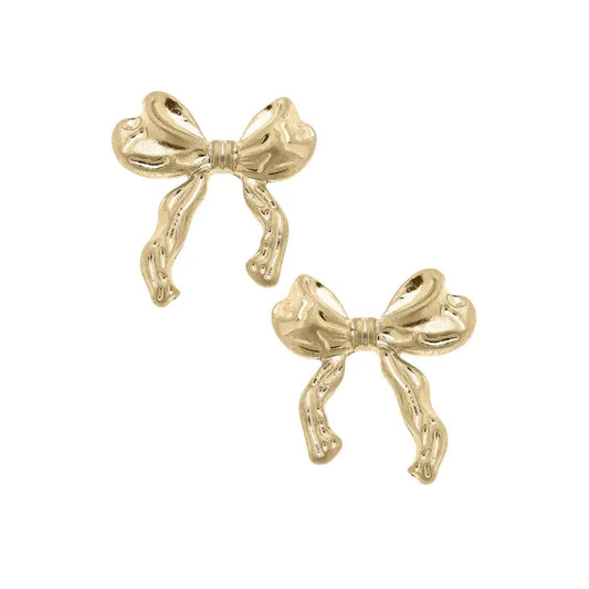 Athens Bows Stud Earrings