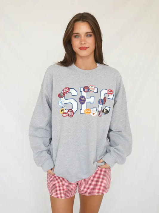 SEC Patches Sweatshirt