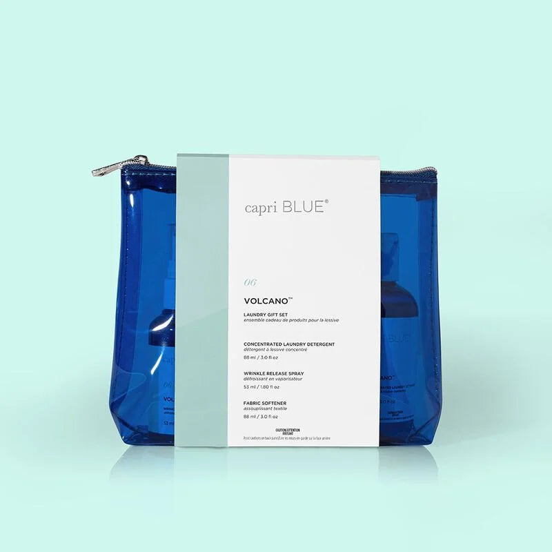 Capri Blue Volcano laundry gift set