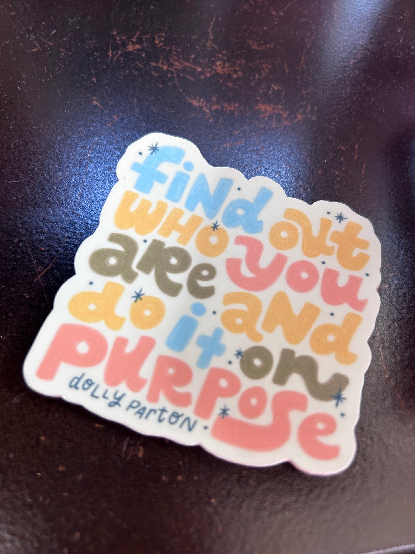 Do It With Purpose Sticker